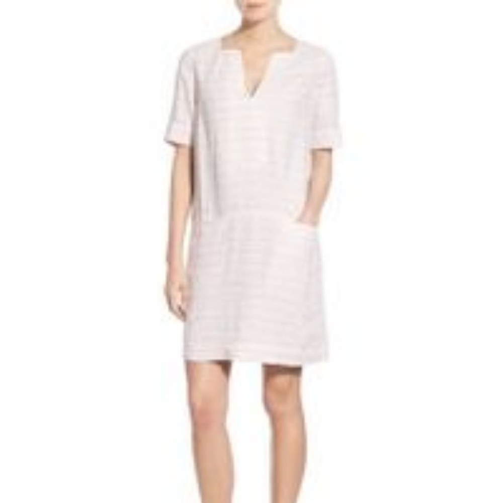 Vineyard Vines Striped Linen Tunic Dress
